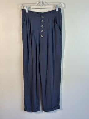 Gentle Fawn Linen Blend Cuffed Pants Size XS